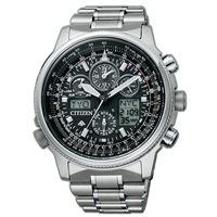 Montre Citizen Homme Radiocontrollato Super Pilot in Titane JY8020-52E - JY8020-52E